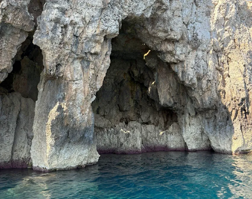 Snorkeling in Taormina and Isola Bella while on a private boat tour